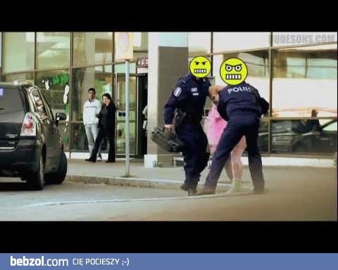 Policja aresztuje baletnicę