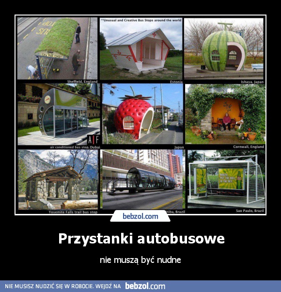 Przystanki autobusowe