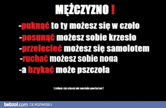 Mężczyzno!