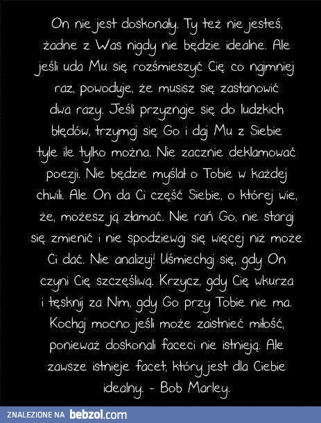 Nie jesteście idealni