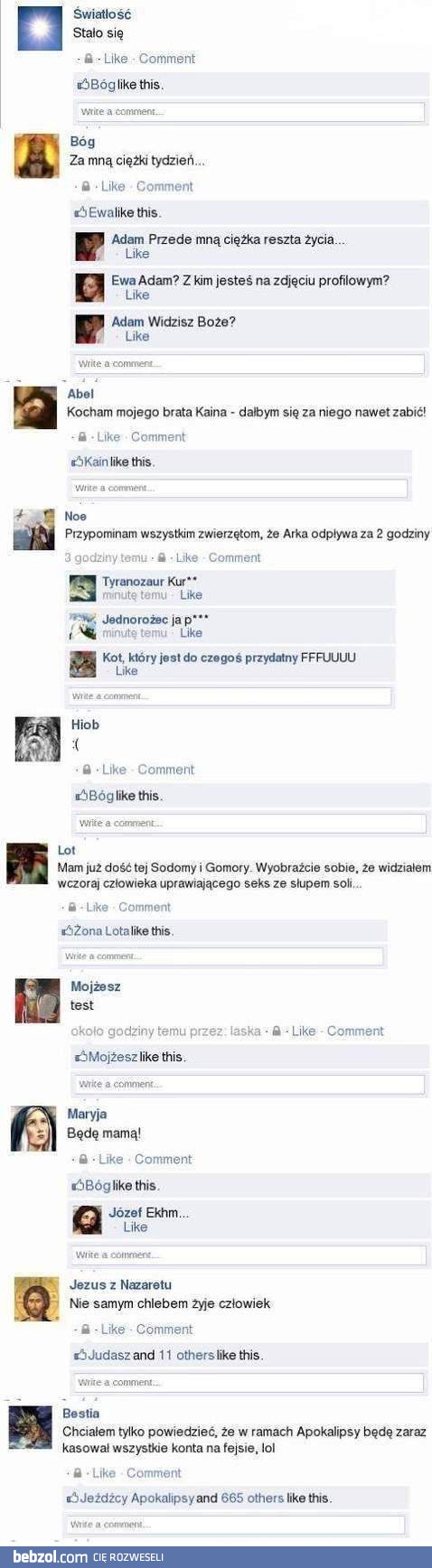 Gdyby Bóg miał Facebooka