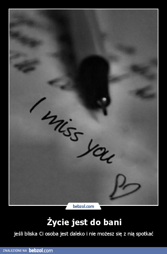 Życie jest do bani