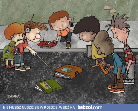 Tak dzieciaki będą reagować na książki za 20 lat