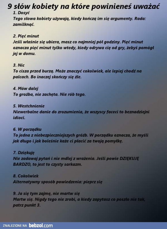 9 słów, na które powinienneś uważać
