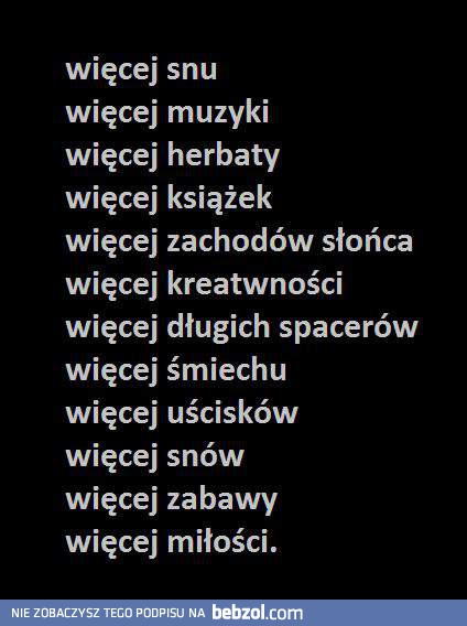 Więcej!