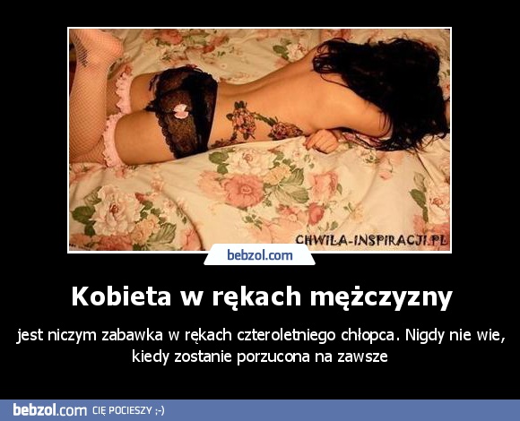Kobieta w rękach mężczyzny