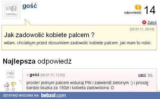 Jak zadowolić kobietę?