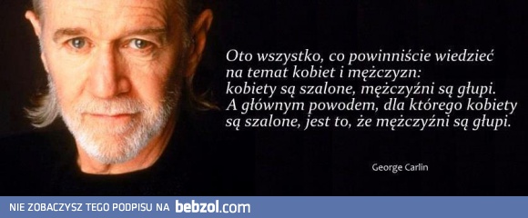 Wszystko co powinniście wiedzieć na temat kobiet i mężczyzn
