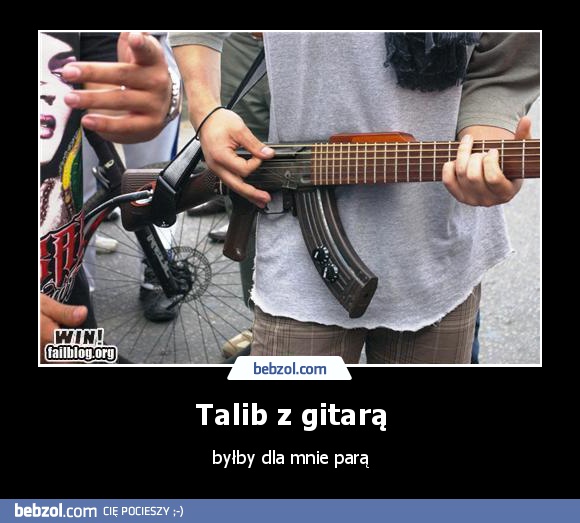Talib z gitarą
