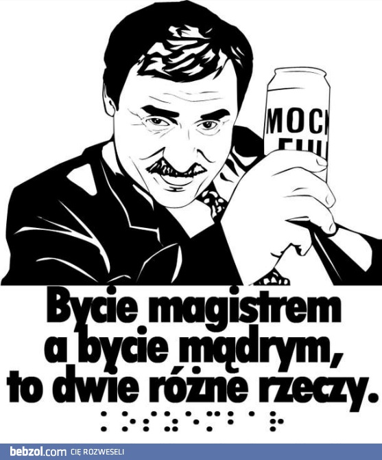 Bycie magistrem