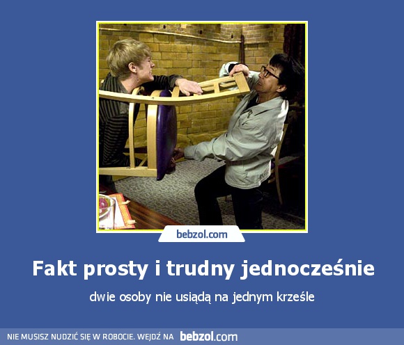 Fakt prosty i trudny jednocześnie