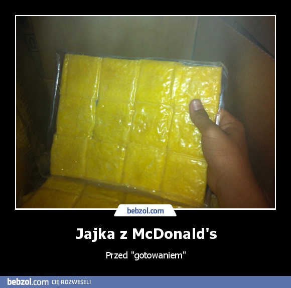 Jajka z McDonald's