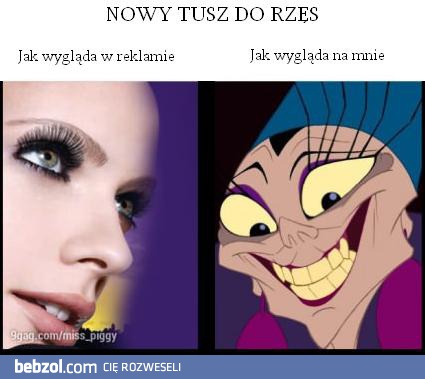 Nowy tusz do rzęs