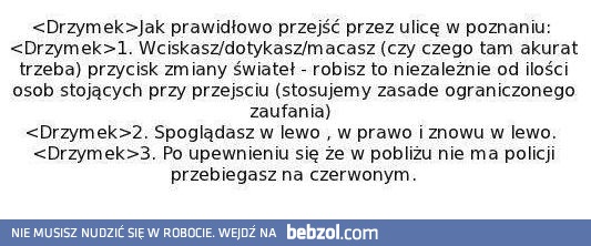 Jak przechodzić przez ulicę w Poznaniu