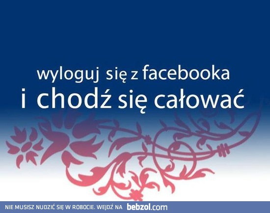 Wyloguj się z facebooka