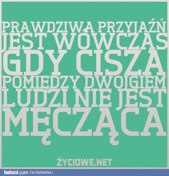 Prawdziwa przyjaźń