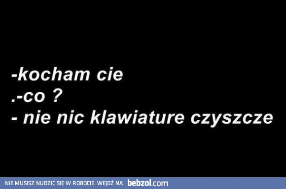 Klawiaturę czyszczę