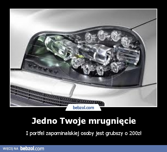 Jedno Twoje mrugnięcie