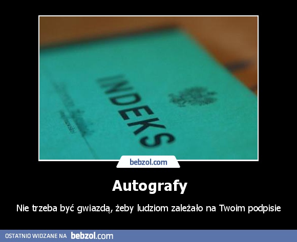 Autografy