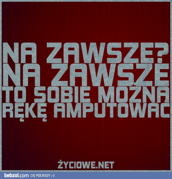 Na zawsze