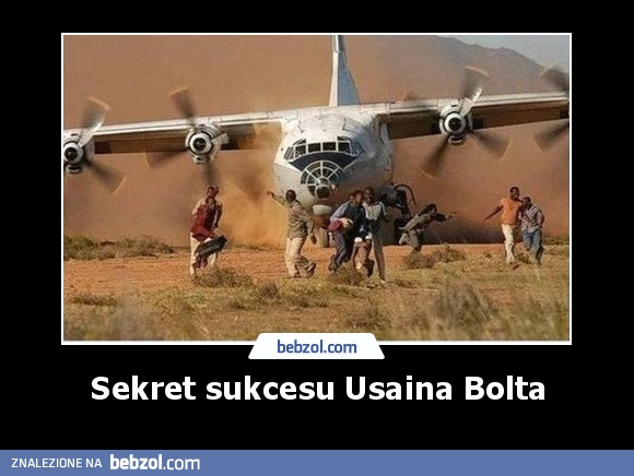 Sekret sukcesu Usaina Bolta