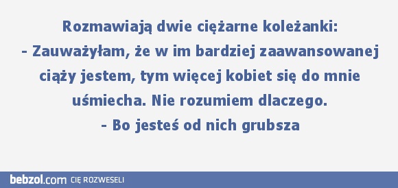 Rozmawiają dwie ciężarne koleżanki