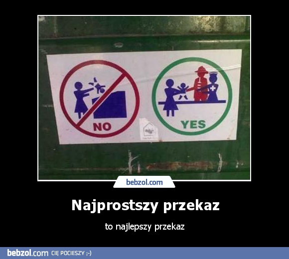 Najprostszy przekaz