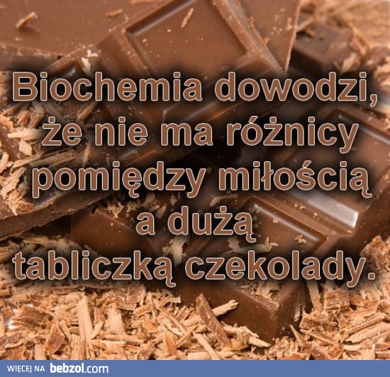 Biochemia dowodzi