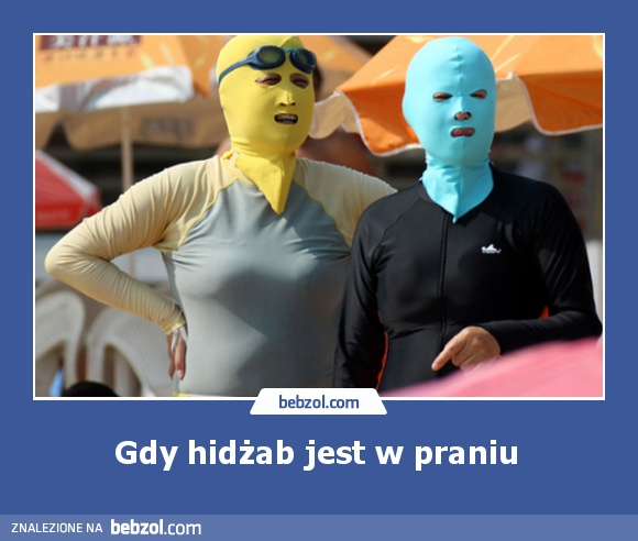 Gdy hidżab jest w praniu 