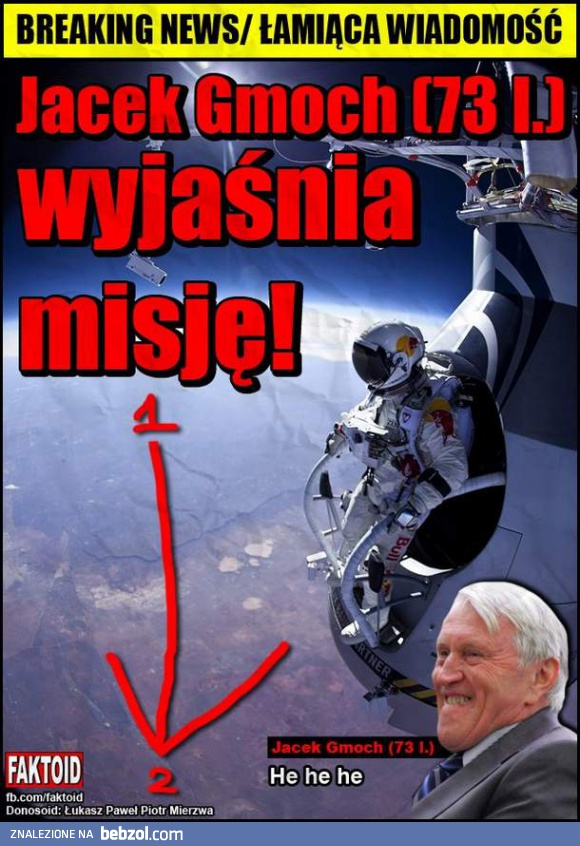 Gmoch wyjaśnia misję