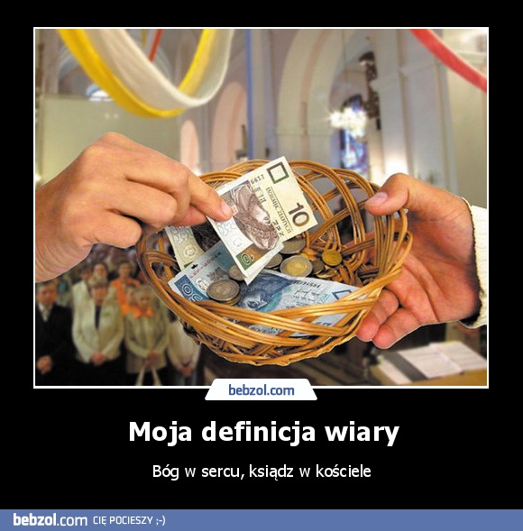 Moja definicja wiary