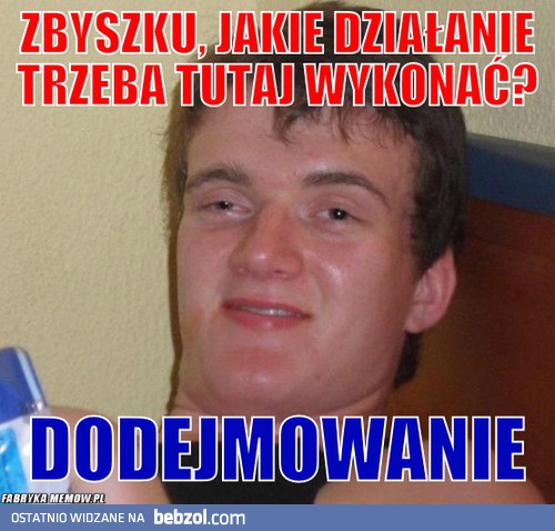 Dodejmowanie