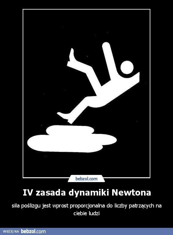 IV zasada dynamiki Newtona