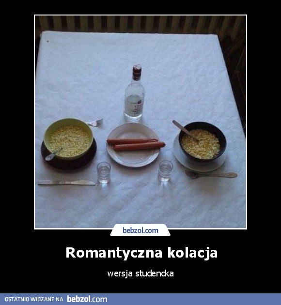 Romantyczna kolacja