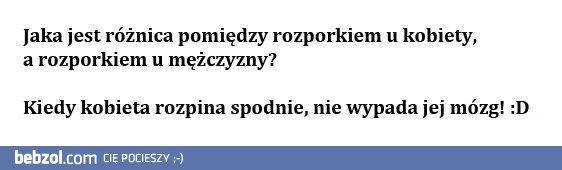 Różnica pomiędzy rozporkami