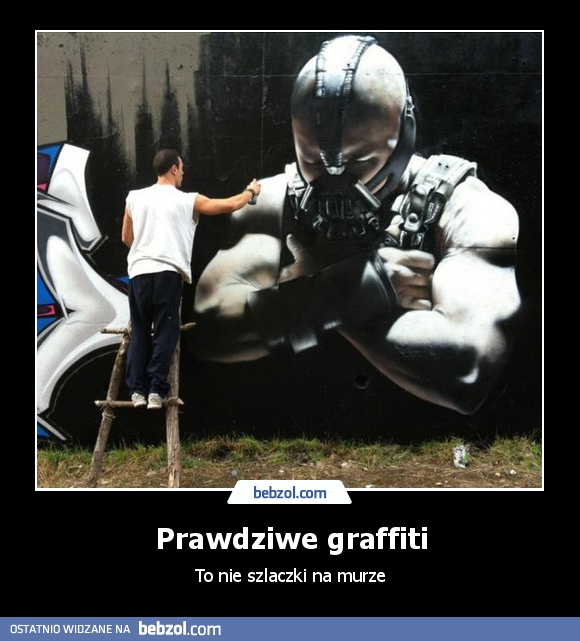 Prawdziwe graffiti