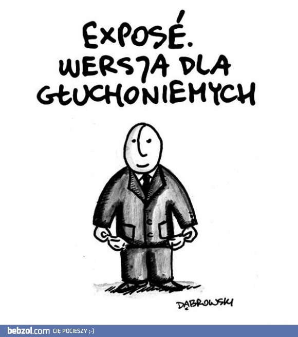 Expose dla głuchoniemych