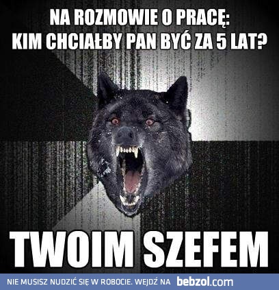 Kim chciałby Pan być za 5 lat?