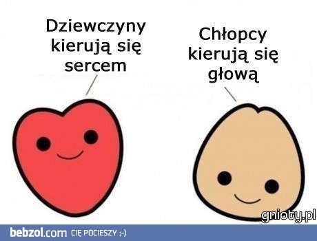 Czym się kierują chłopcy idziewczyny