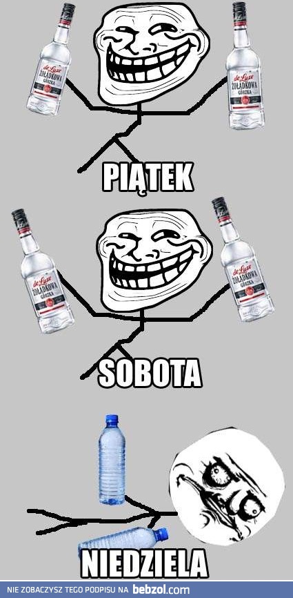 Piątek - sobota - niedziela