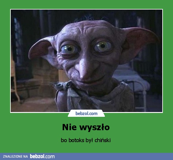 Nie wyszło 