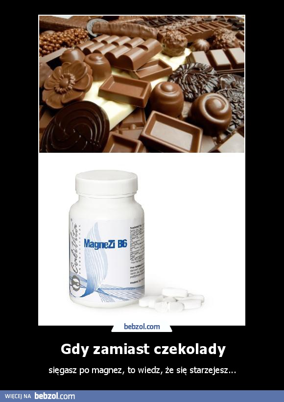 Gdy zamiast czekolady