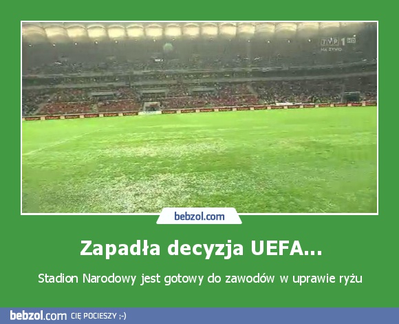 Zapadła decyzja UEFA...