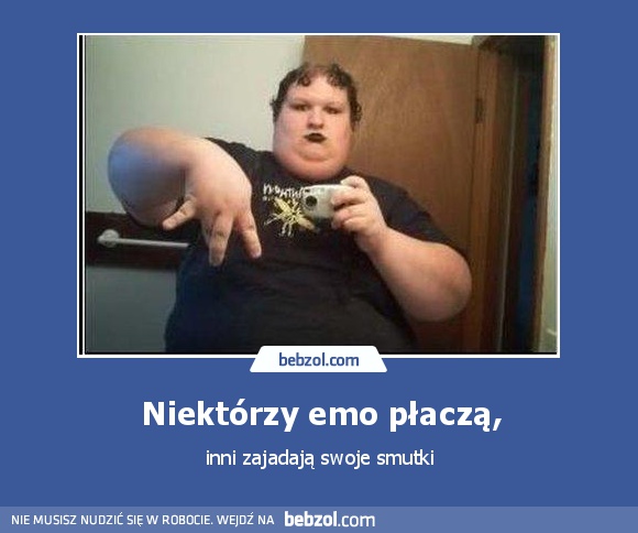 Niektórzy emo płaczą,