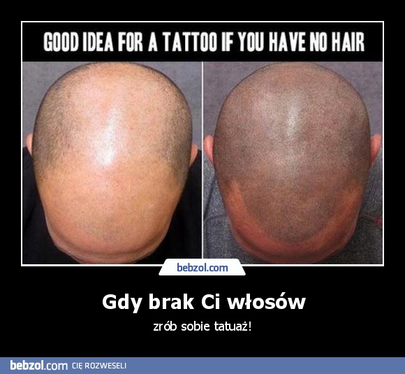 Gdy brak Ci włosów