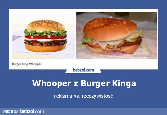 Whooper z Burger Kinga