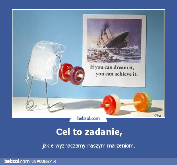 Cel to zadanie,