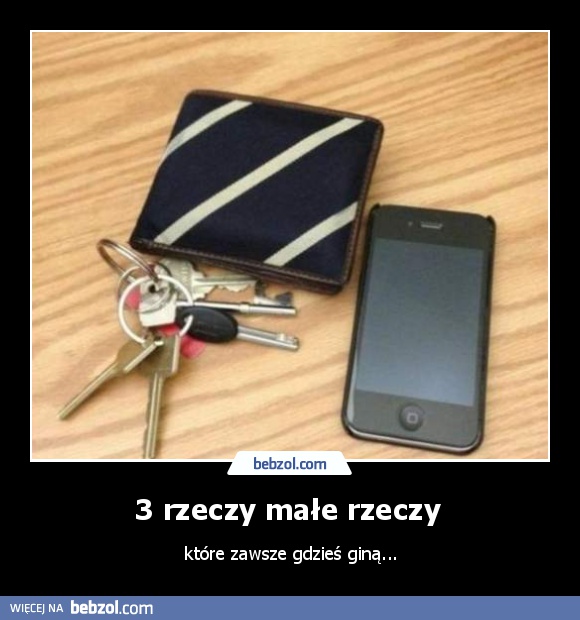 3 rzeczy małe rzeczy 