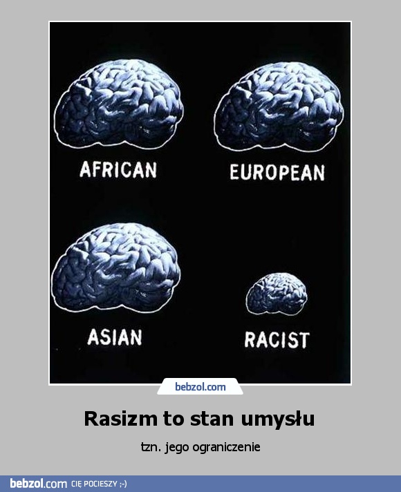 Rasizm to stan umysłu 