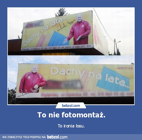 To nie fotomontaż.